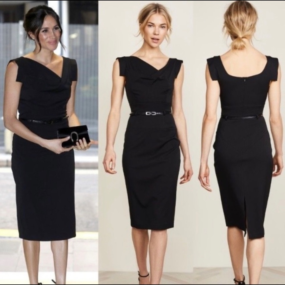 Black Halo Jackie O Dress